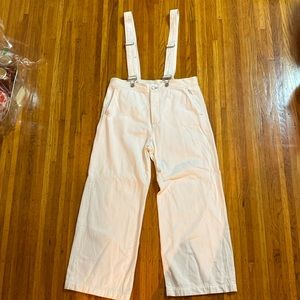 Gap pants w suspenders